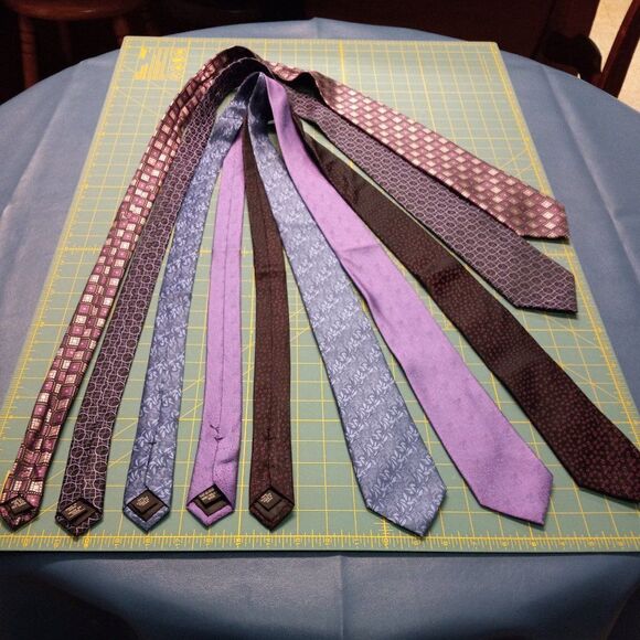 Five ties Stafford and Calvin Klein